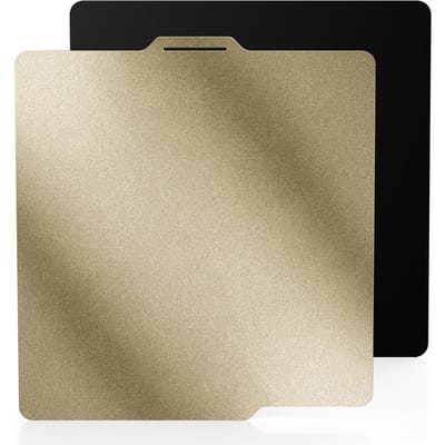 Twee bomen PEI-drukplaatkit compatibel met Bambu Lab X1P1P 3D-printeraccessoire Ultrahigh goud
