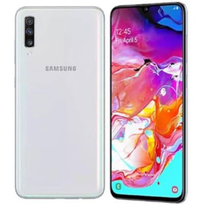 Gereviseerde Samsung Galaxy A70 A705F Dual SIM Android 32MP 128GB 6GB RAM mobiele telefoon Simple Set wit