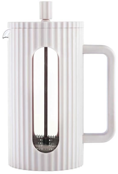 ZUIGER KOFFIE-/THEEZETAPPARAAT 1000 ml KLAUSBERG KB-7753 WIT