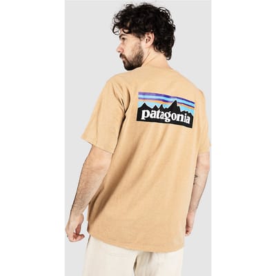 Patagonia P-6 Logo Responsibili T-Shirt bruin