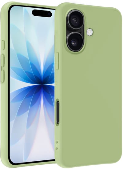Hoesje - Geschikt voor Apple iPhone 17 - Sterk & Shockproof - Siliconen Case - Hoes Cover - Telefoonhoes - Groen
