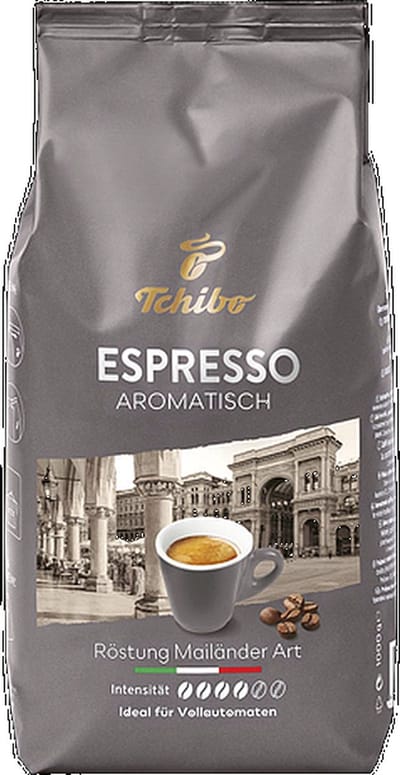 Tchibo - Espresso MailÃ¤nder Art Bonen - 8x 1 kg