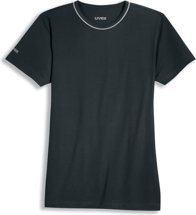 Uvex T-shirt Standalone Shirts (Collectionsneutraal) Zwart (98958)