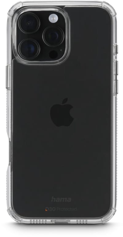 Hama hoesje geschikt voor Iphone 16 Pro Max - Extreme Protect cover - Transparant