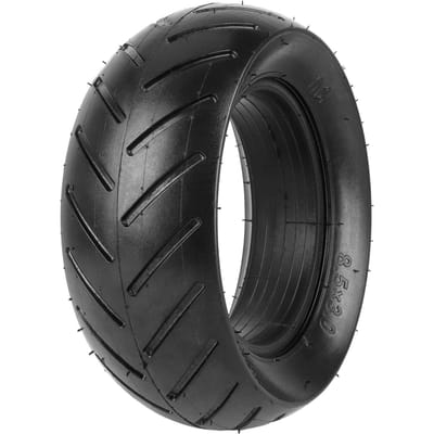 2 stuks elektrische scooter vervangende band 8.5x3.0 elektrische scooter massieve band slijtvaste rubberen band 1 black