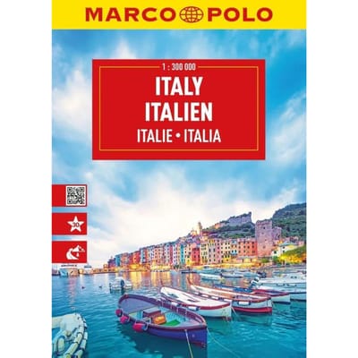 Italië Wegenatlas Marco Polo - Marco Polo Atlassen