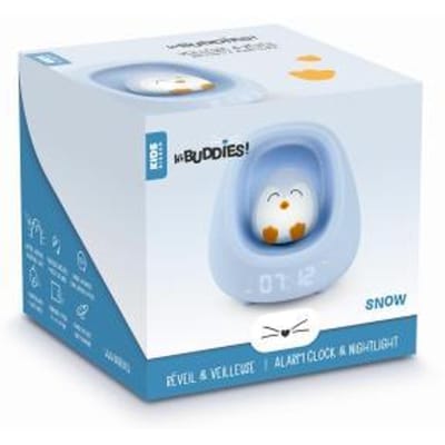 BigBen Interactive HiBuddies Nightlight Wekker Pinguin Horloges en klokken