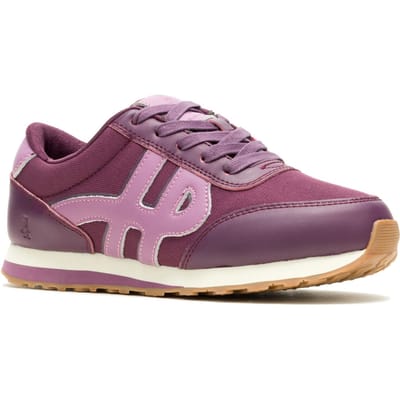 Hush Puppies Seventy8 Leren Damessneakers In Figuurkleur
