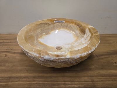 Onyx waskom - Rond - 46x46x15cm - FL23298