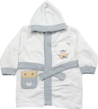 Baby Badjas Set - Kinder Badjas - Na Het Baden - Zachte Katoen - 3 Delig - Unisex