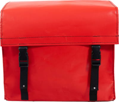 Beck Nostalgic - Fietsstas - Rood - 52L