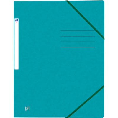 Elastomap Oxford Top File+ A4 aqua