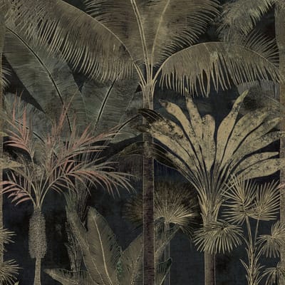 PALMBOMEN FOTOBEHANG | Herhaalbaar Patroon - 1,59 x 2,80 meter - A.S. Création Cuba II