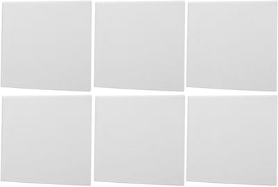 Allecto - Geluidsabsorberende plaat - Geluidsreductie - Praktisch voor kantoren - White - Akoestische controle - Vermindert geluidsinterferentie - ...