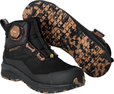 Mascot Footwear Customized Veiligheidsschoenen hoog F1602-702 - Zwart - 41