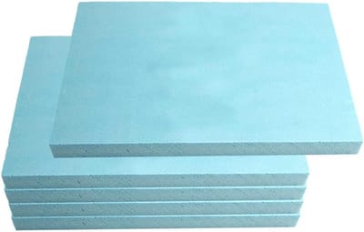 Schuim Platen - Modelbouw Foam - Knutselprojecten Maken - Hoge Dichtheid Materiaal - 5 Stuks - Blauw