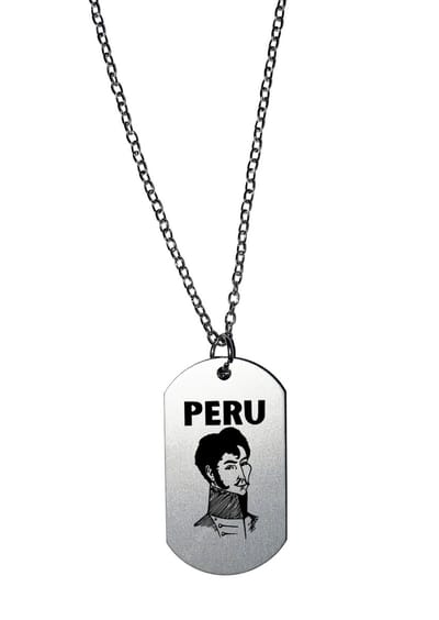 Akyol - peru ketting - Piloot - toeristen - peru cadeau - beste land - leuk cadeau voor je vriend om te geven