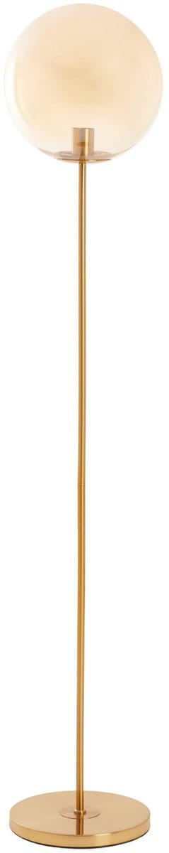 Light & Living Vloerlamp Medina - Amber goud - Ø30cm - Modern - Staande lampen voor Woonkamer - Slaapkamer