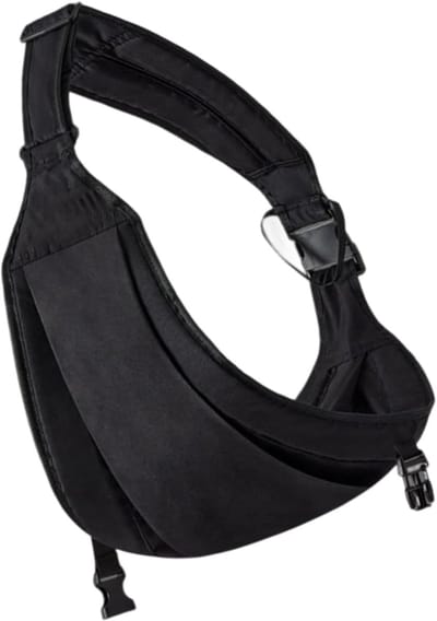 Babydraagdoek - Zijdelingse babyhouder - Outdoor wandelen - Flexibele draagopties - 4.5-13.5 kg - Zwart