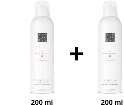 Rituals The Ritual of Sakura Foaming Shower Gel - Douchegel - 2 x 200 ml