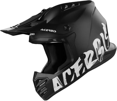 Acerbis Profile Junior Mat Zwart Kinder Crosshelm - Helm