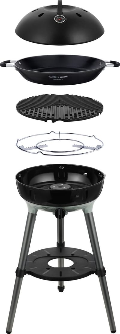 CADAC Dometic - Carri Chef 40 BBQ / Paella Pan - Portable Gasbarbecue - Ideaal voor kamperen, balkon, terras - Met draagtas