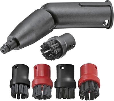 Turbo Borstel Set - Stoomreiniger Accessoires - Grondig Reinigen - Detail Borstel Mondstuk - 200 g - Niet gespecificeerd
