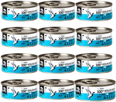 3coty - Premium Natvoer Kaczka - 12x80g - Volledig Diervoeder