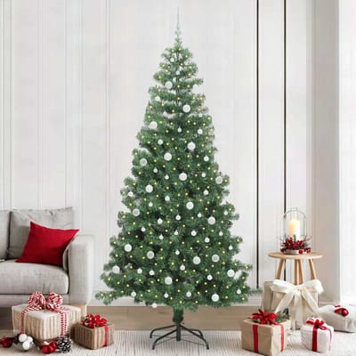 vidaXL - Kerstboom - Groen - 240 - cm - PVC