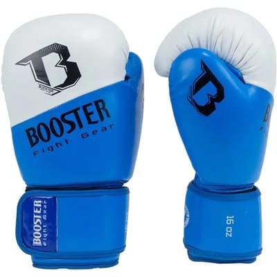 Booster Bokshandschoenen - Thunder Series 2 - Blauw / Wit 10 oz