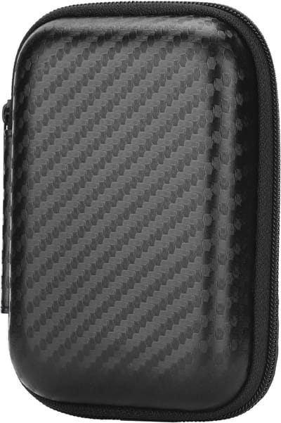 Draagbare Hard Case voor Hoofdtelefoon en Oordopjes, Schokbestendige EVA Organizer voor MP3, Oplaadkabel en Accessoires, Ideaal voor Reizen en Bescherming