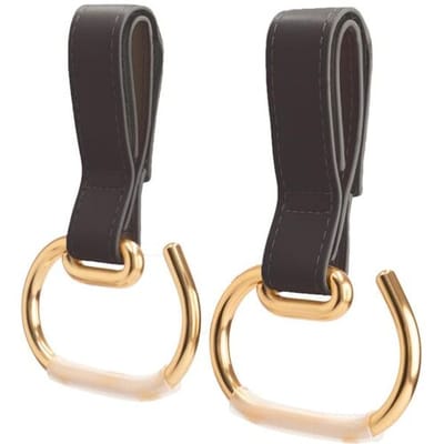 Prénatal luxe tassenhaken 2 stuks Black unisex