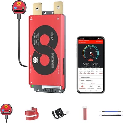 Smart Battery Management Systeem 16S 48V voor LiFePO4 Accu met Communicatie