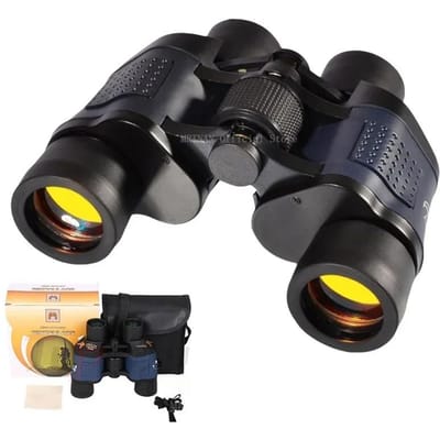 Verrekijker 60X60 Lange Afstand Bak4 Prisma HD Hoge Vergroting Telescoop Optische Glaslens Wandelen Reizen Draagbaar voor Jagen Sportkijker