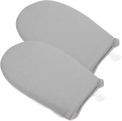 Strijkhandschoen - Stoom handschoen - Kleding stomen - Hittebestendige bescherming - 22x22x22 cm - Lichtgrijs