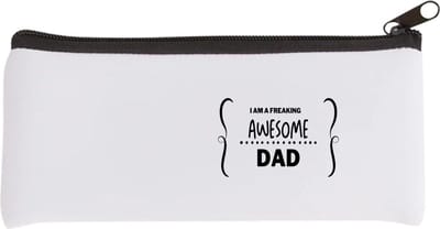Akyol - i am a freaking awesome dad Etui - Vader - geweldige vader - liefste papa - verjaardag - cadeau - kado - bedankje - geschenk - 20 bij 9 cm