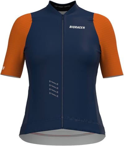 BIORACER Icon - Fietsshirt Zomer - Dames - Nautica Bronze - Korte Mouw - Ademend & Aerodynamisch - Maat XS