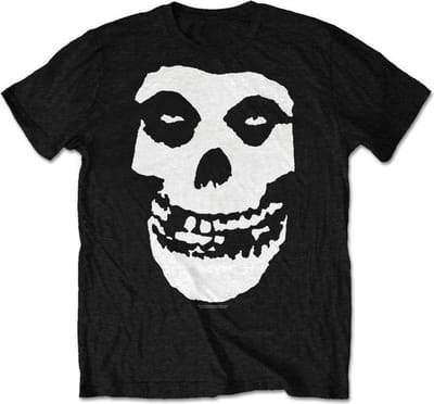 Misfits - Classic Fiend Skull Heren Tshirt - S - Zwart