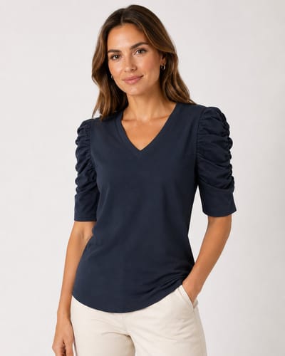 Mylady Travel( zachte stof) Top Pof S Navy ML022025