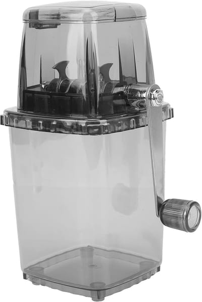Boilie Aas Crusher - Aasvermaler Vissen - Aas Voorbereiden - Hand Crank Bediening - 1.2L Capaciteit - Wit