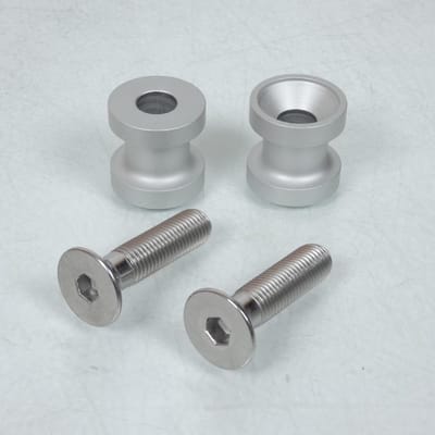 Diabolo R&G pour Moto Kawasaki 636 Ninja Zx-6R 2002 à 2006 PB0M10SI / Argent / M10 Neuf