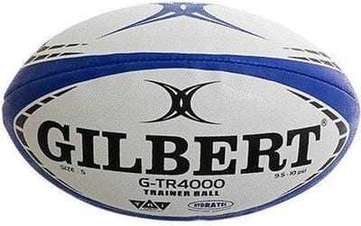 G-TR4000 Trainer Rugbybal - topmerk Gilbert - Lichtblauw Maat 5