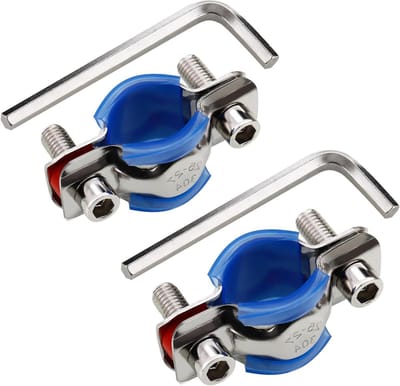 Stopper voor Kantoelstoel - Zitvlak Stabilisator - Voorkomt Zakken - Roestvrij Staal - 25-28 mm - Zilver