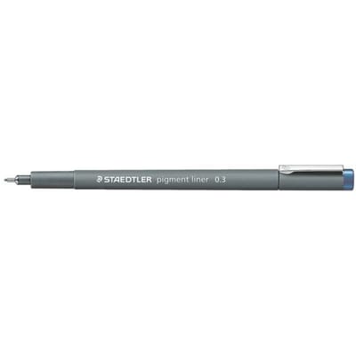 Staedtler Pigment liner 03 mm Blauw