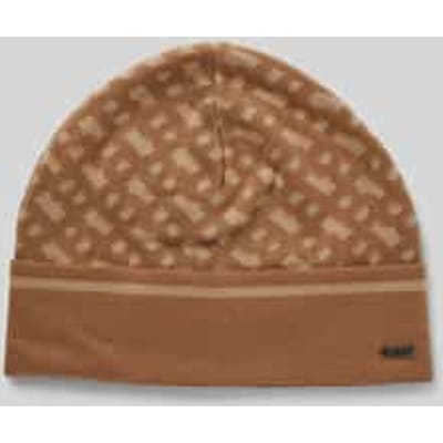 Beanie met labelapplicatie, model 'Lendia'