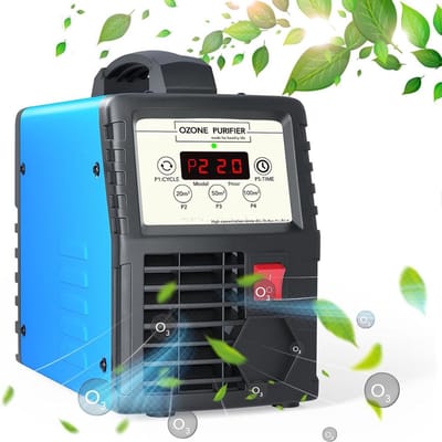 NBAP® Ozon Generator - Ozon Apparaat - Ozongenerator - Luchtreiniger - Lucht Verschoner - Lucht Sterilisatie - Blauw