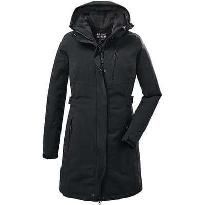 Killtec dames winter parka 37726/KOW 165 zwart functioneel - maat 46