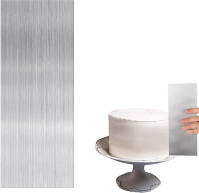RVS Taartschepper voor Botercrème, Glad en Efficiënt, 22 x 8 cm, Ideaal voor Taarten en Gebak, Bakgereedschap voor DIY Bakprojecten