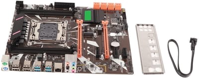 aladdien - DDR4 Moederbord - 2011 3 CPU - Maximaal 128G - Geschikt voor E5 V3/V4 - Draadloze Netwerkkaart - 6 Kanaals Audio Chip