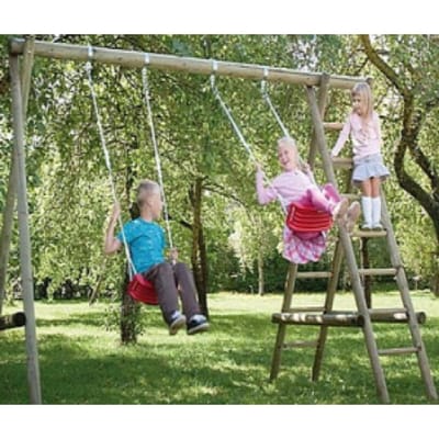 Houten speeltoestel houten schommel Antoni II 260x230x225cm